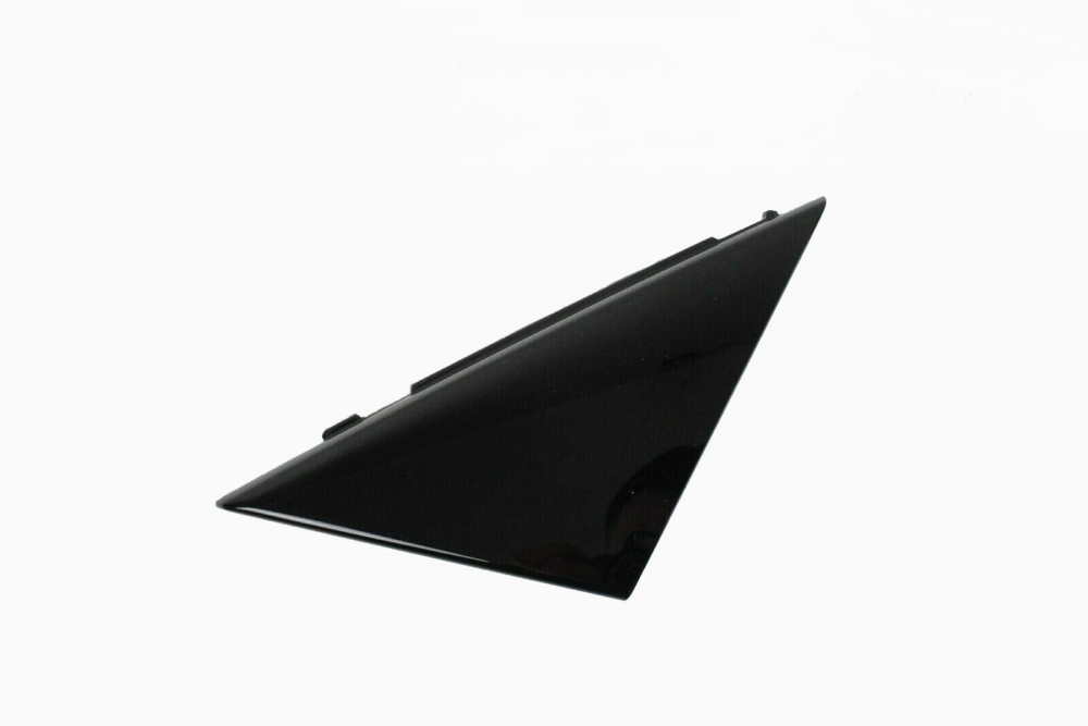 GENUINE AUDI A1 FRONT DOOR CORNER TRIM COVER GLOSS BLACK LEFT N/S 8X4837637E