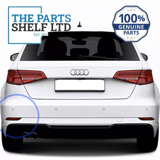 GENUINE AUDI A3 S3 RS3 16- HATCHBACK REAR BUMPER REFLECTOR LEFT N/S 8V0945105A