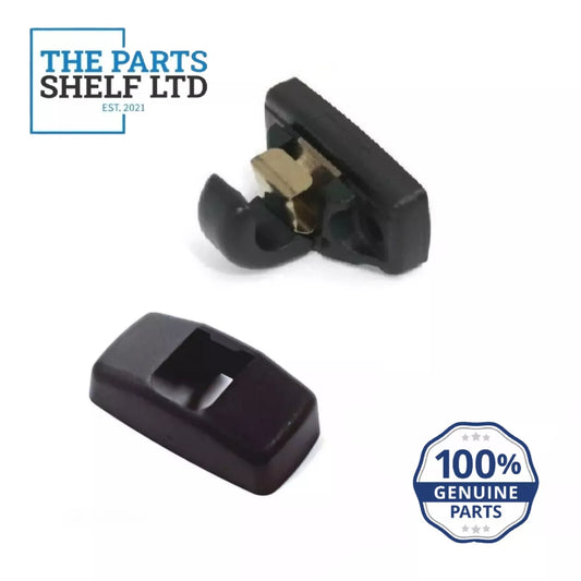 Genuine Volkswagen VW sun visor clip BLACK - TRANSPORTER T5 T6 CADDY PASSAT GOLF