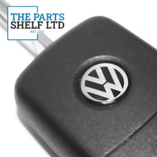 GENUINE VW KEY FOB BADGE EMBLEM 10MM REPLACEMENT