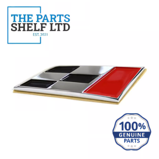 GENUINE SEAT CUPRA GRILLE BADGE RED & CHROME 6J9853670 2ZZ