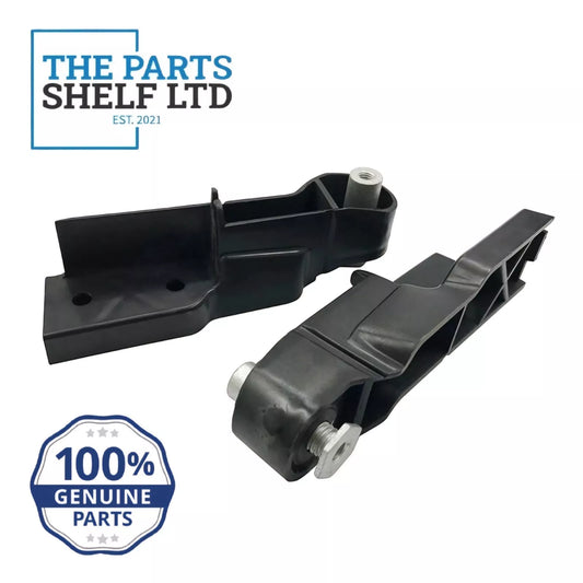 GENUINE AUDI A6 C6 05-11 FRONT BUMPER GRILLE MOUNTING BRACKETS LEFT RIGHT SET