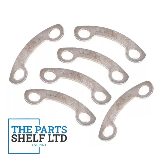 GENUINE VW AUDI SEAT SKODA INNER DRIVESHAFT AXLE BACKING SPACER PLATES 6PCS 1K0407357DNEW