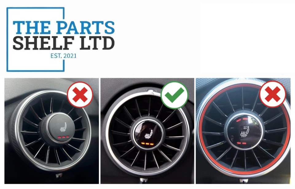 AUDI TT MK3 HEATED SEAT BUTTON FIX / REPAIR - SUITABLE FOR COMFORT PACK BUTTONS