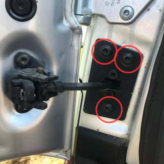 VOLKSWAGEN TRANSPORTER T5 + T6 - REAR CHECK STRAP ARM FIXING BOLTS x 3