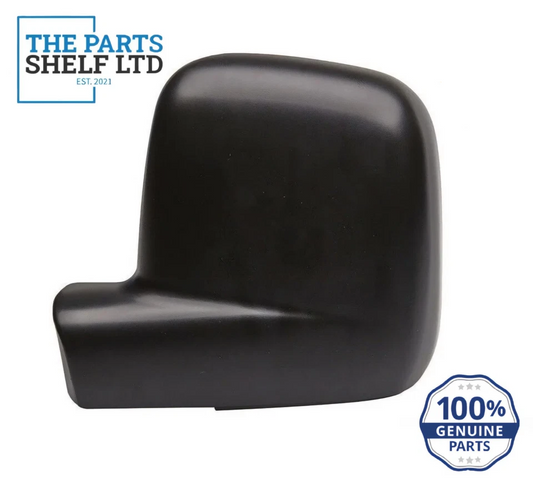GENUINE VW CADDY 04-16 DOOR WING MIRROR BLACK COVER LEFT N/S RHD 7E2857527