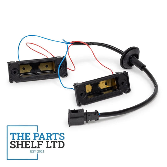 GENUINE  VW VOLKSAWGEN TRANSPORTER T5 T6 REAR LICENSE PLATE LAMP CABEL HOUSING 7H0827740