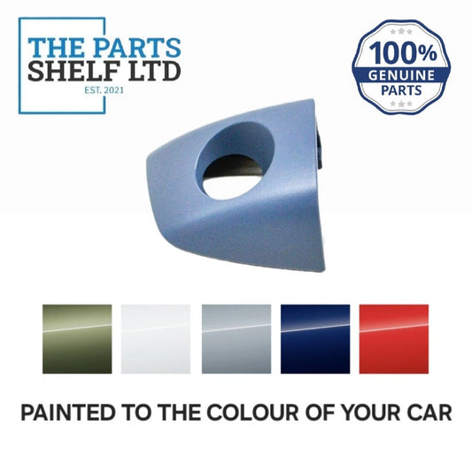 AUDI A6 A7 A8 DRIVER DOOR HANDLE COVER CAP RHD PAINTED TO YOUR COLOUR CODE 4H2837880 GRU