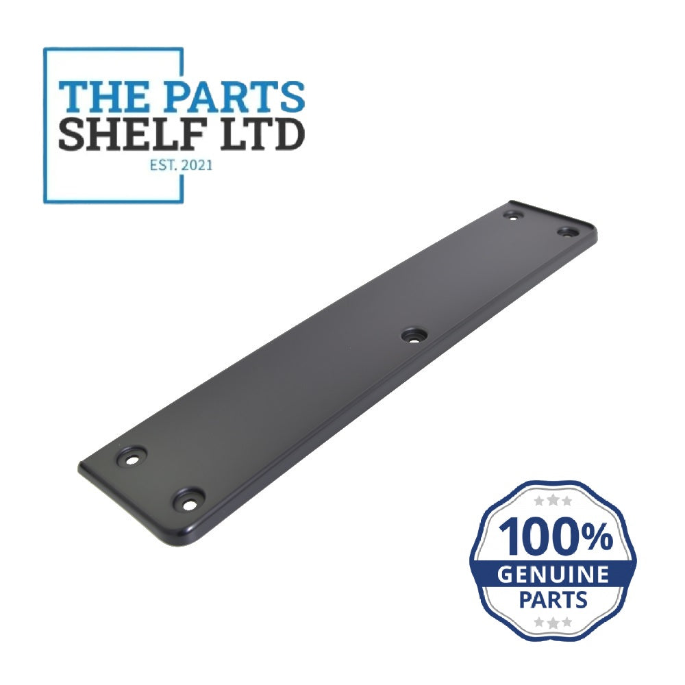 NEW GENUINE VW GOLF MK7 FRONT BUMPER BLACK LICENSE PLATE BRACKET