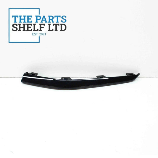 GENUINE VOLKSWAGEN GOLF MK7 FRONT BUMPER TRIM SPOILER RIGHT O/S GLOSS BLACK