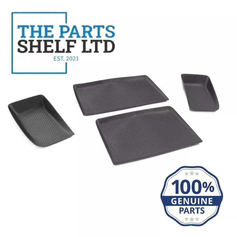 VW Transporter T5 GP T5.1 2010-2015 - DASH CUBBY HOLE MATS ANTI SLIP - GENUINE