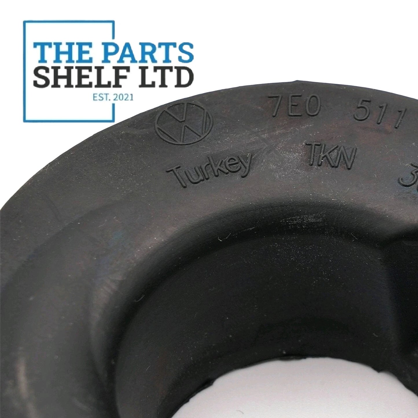 VW T5 T5.1 TRANSPORTER GENUINE REAR LOWER RUBBER SPRING SEAT CUP MOUNT