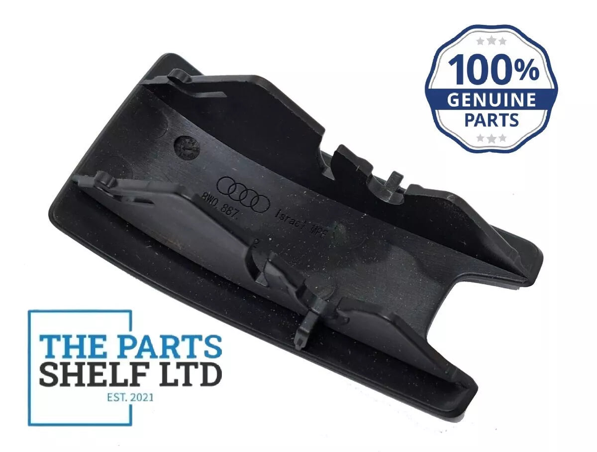 GENUINE AUDI A4 A5 A6 A7 BLACK CHILD SEAT ISOFIX SLOT TRIM COVER 8W0887187